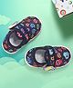 TOMSY CHOICE Cute Owl Designed With Velcro Closure Booties - Blue