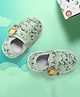 TOMSY CHOICE Rainbow Designed With Velcro Closure Booties - Green