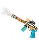 YAMAMA Rocky's Combact Gun Toys For Kids With Smoke Effects, Vibration, Lights & Sound Fun Entertainment Smoke Spray Gun Kids Toys  (Pack of 1  Color May Vary)