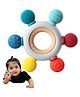 Kidology Wooden Baby Teether Ring toy