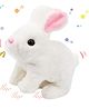Kidology Electronic Bunny Toy  (White) - Height 17 cm
