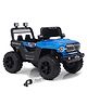 Superman Battery Operated Rideon Jeep With Music & Lights- Red|Remote Control| Openable Doors| Wide Comfortable Seat| Forward & Reverse Drive| Rechargeable Battery| Toy for 2 to 5 yrs Boys & Girls