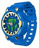 Spiky Solid Dual Time Display Digital Watch - Royal Blue