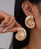 YU FASHIONS Gold Metal Gold Plated Stylish Adjustable Earrings  11 g
