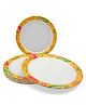 Superware Melamine Buffet Plate Set 12.5 Inch  Batik (P6094) (Set of 6)