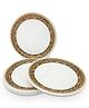 Superware Melamine Dinner Plate Set 11 inch - DYNASTY (P6161) (Set Of 6)