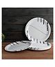 Superware Melamine Dinner Plate Set 11 inch - STRIP & ROPES (P6161) (Set Of 6)
