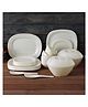 Superware Melamine 31 Dinner Set - Glossy Super Pearl