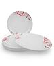 Superware Melamine Buffet Plate Set 12.5 inch - INDIAN SQUARE (P6094) (Set Of 6)