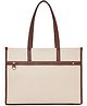 lycheebags Women PU Canvas Tote Bag For Handbags Ladies Shoulder Bag