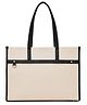 lycheebags Women PU  Canvas Tote Bag For Handbags Ladies Shoulder Bag