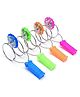 AKN TOYS Magnetic Gyroscope Wheel LED Colour Changing Kinetic Spinning Top Flashing Funny Kids Toy,- PACK OF 1 ( COLOR AND DESIGN VARY )
