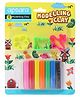 Apsara Non-Toxic Super Soft Modelling Clay Pack 8 Shades - Multicolour