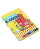 Apsara Full Size Premium Triangular Colour Pencil Pack of  12 - Yellow