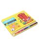 Apsara Premium Triangular Colour Pencil - Pack of 24