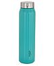 Sizzle Modern Stainless Steel Water Bottle 900 ml  Lightweight Leakproof Water Bottle- Sea Green Pack of 1