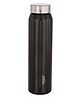Sizzle Modern Stainless Steel Water Bottle 900 ml  Lightweight Leakproof Water Bottle- Black Pack of 1