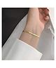 YU FASHIONS Gold Metal Gold Plated Stylish Adjustable Bracelets - 4.1 g
