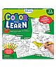 Coloring Book with 12 Crayons  Learn 160+ Animals with 50 Tear-Out Pages, Fun & Educational Gift for Kids Ages 36