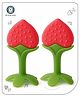 Aditi Toys Baby Silicone Teether, Cherry Teether for Toddlers,100% Food Grade Silicone Teether, Non-Toxic & Latex Free Suitable for Kids Above 3 Months, BIS Approved.(Cherry 2)