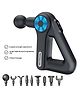 COZY VIBES Massage Gun For Full Body Deep Tissue Muscle Massage With 9 Attachments, Hand Held Portable, Easy to Carry With Better Grip- Pack of 1- Color May Vary