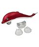 COZY VIBES olphin Handheld Massager With Vibration Magnetic Far Infrared Therapy To Aid In Pain & Stress Relief- Pack of 1- Color May Vary