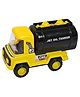 Kids Mandi Realistic Oil Tanker Toy | Push and Go Truck Toy | Fun and Durable Construction Vehicle for Kids - Yellow