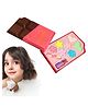 Kids Mandi Makeup Play Set for Girls | Safe Non-Toxic Beauty Toys with Foldable Case | Ages 3-6 Years| Chocolate Shaped - Multi Colour