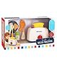 Kids Mandi Pop Up Toaster Toy Set with Kitchen Accessories | Pretend Play Breakfast Toy for Kids - Multi Colour
