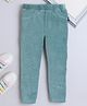 BABY NATION Knitted Knit Ribbed Corduroy Trousers -  Green