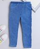 BABY NATION Knitted Knit Corduroy Trousers -  Blue