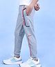 Nino Togs Cotton Looper Knit Gen Alpha Text Printed Joggers - Grey