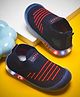 KATS Mesh Detailed LED Slip On Shoes - Navy Blue