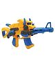 Kids Mandi Battery Operated Toy Gun | Pretend Play Gun with Sound, Flashing Lights & Vibration  Action Toy for Kids