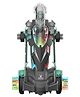 Kids Mandi Policeman Robot Toy Vehicle with Lights, Music, Battery Operated Mode & 360° Rotation The Ultimate Interactive Robot Playset for Kids - Grey