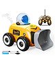 Kids Mandi RC Excavator Truck Construction Toy | Space-Themed Remote Control Vehicle with Dazzling Lights, Music & 360 Rotation | Rechargeable