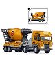 Kids Mandi Cement Mixer Toy Truck | Diecast Alloy Construction Vehicle with Friction Power, Lights & Sounds
