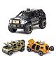 Kids Mandi Die-Cast Zinc Alloy 1:24 Scale G-Patton BIG DADDY Pull Back SUV with Blinking Lights