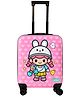 Zikku Kids Travel Trolley Bag, Hard Polycarbonate Case, Light Weight, 360 Degree Wheeling System, Suitcase for Kids - Toy Girl