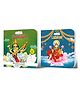 Oswaal Books Lil Legends 2-in-1 Mythology Board Book Set for Kids Age 3+ | Enchanting Tales of Goddess Lakshmi & Goddess Saraswati | Illustrated Short Bedtime Stories from Indian Mythology