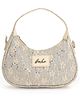 Boho girl Moonlit Lace Handbag - 1 Unit - Ivory Vegan Leather