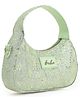 Boho girl Moonlit Lace Handbag - 1 Unit - Green Vegan Leather