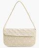 Boho girl Celestial Shimmer Handbag - 1 Unit - Ivory Beaded