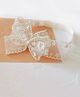 Little Miss Cuttie Lace Embellished & Floral Embroidered Headband - Off White