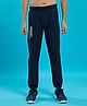 Technosport Woven Be Your Own Hero Text Printed Breathable & Dry Fit Sports Joggers - Navy Blue