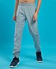 Technosport Woven Be Your Own Hero Text Printed Breathable & Dry Fit Sports Joggers - Blue