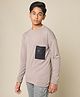 Technosport Knit Solid Quick Dry & Breathable Sports Tee - Purple