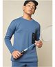 Technosport Knit Solid Quick Dry & Breathable Sports Tee - Light Blue