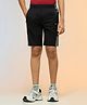Technosport Knit Colour Blocked Dry Fit & Breathable Sports Shorts - Iron Grey