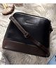 VISMIINTREND Shoulder Bag for Women, Girls Stylish Sling Crossbody Bag for Travel, Office & Reguler Use Pu Leather Handbag with Adjustable Strap - Black